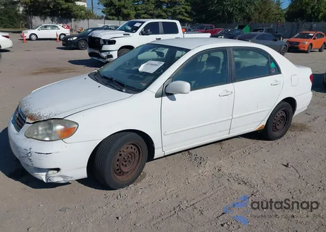 2006 Toyota Corolla Le z USA, uszkodzony, nr VIN 1NXBR32E66Z572468